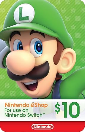 Nintendo eShop 10 USD Gift Card USA [Digital Code]