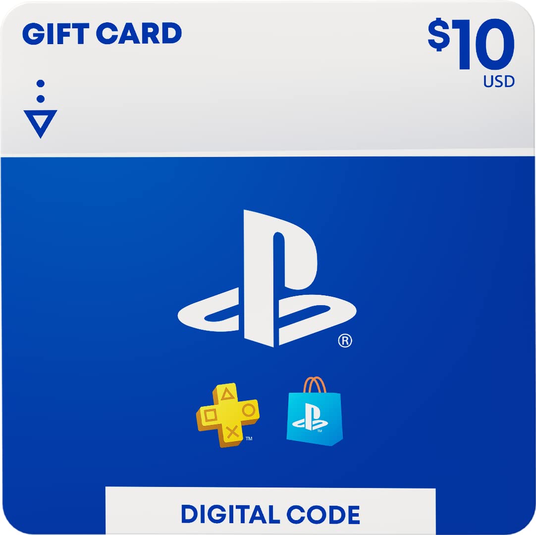 PlayStation Network Gift Card 10 USD PSN USA [Digital Code]