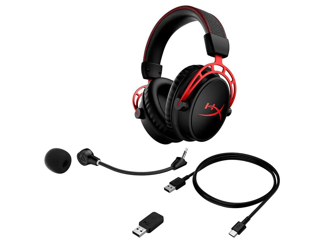 HYPERX Cloud Alpha Wireless Gaming Headphones (Over Ear - Multiplatform - Black) .