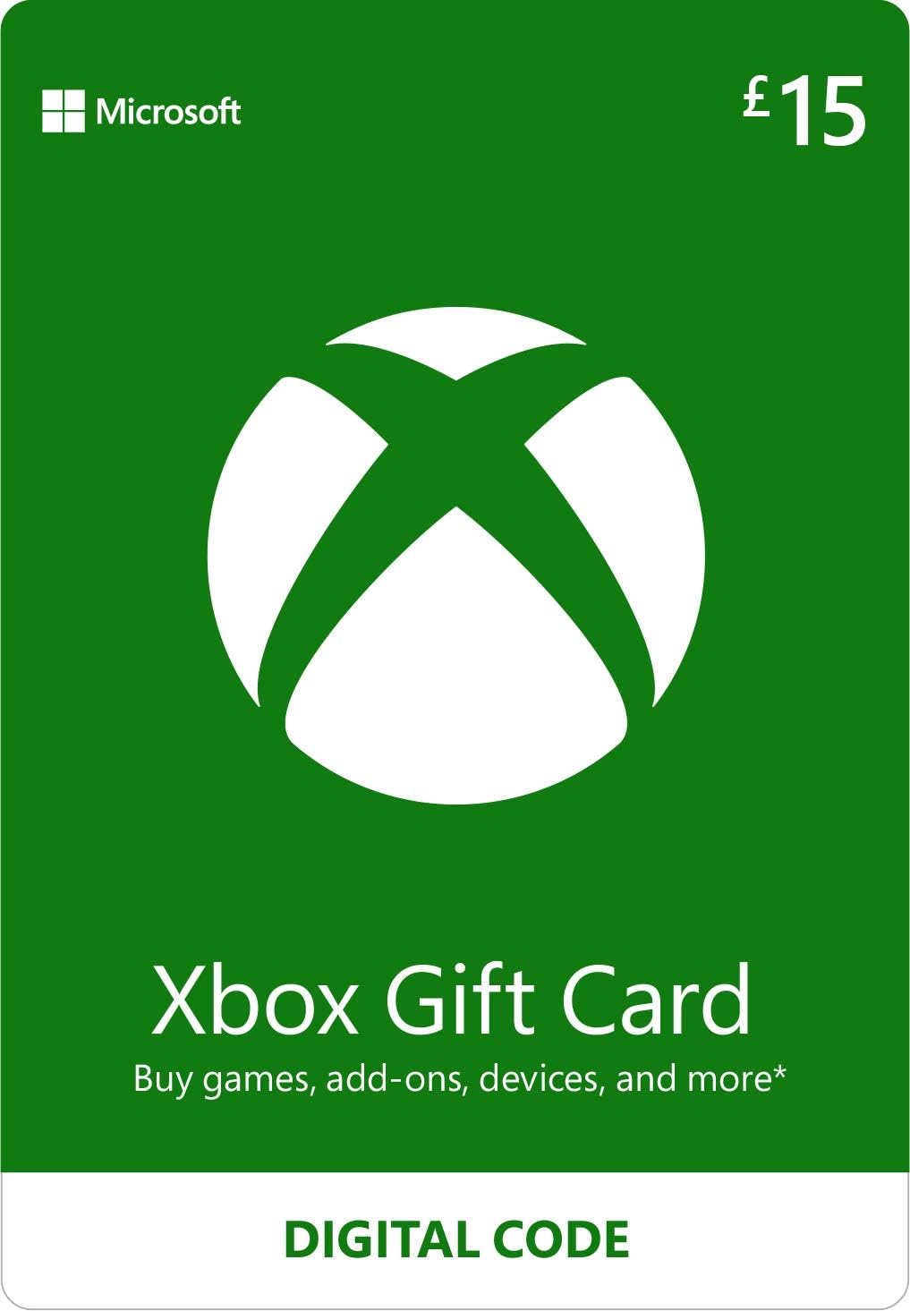 XBOX Gift Card 15 GBP UK [Digital Code]