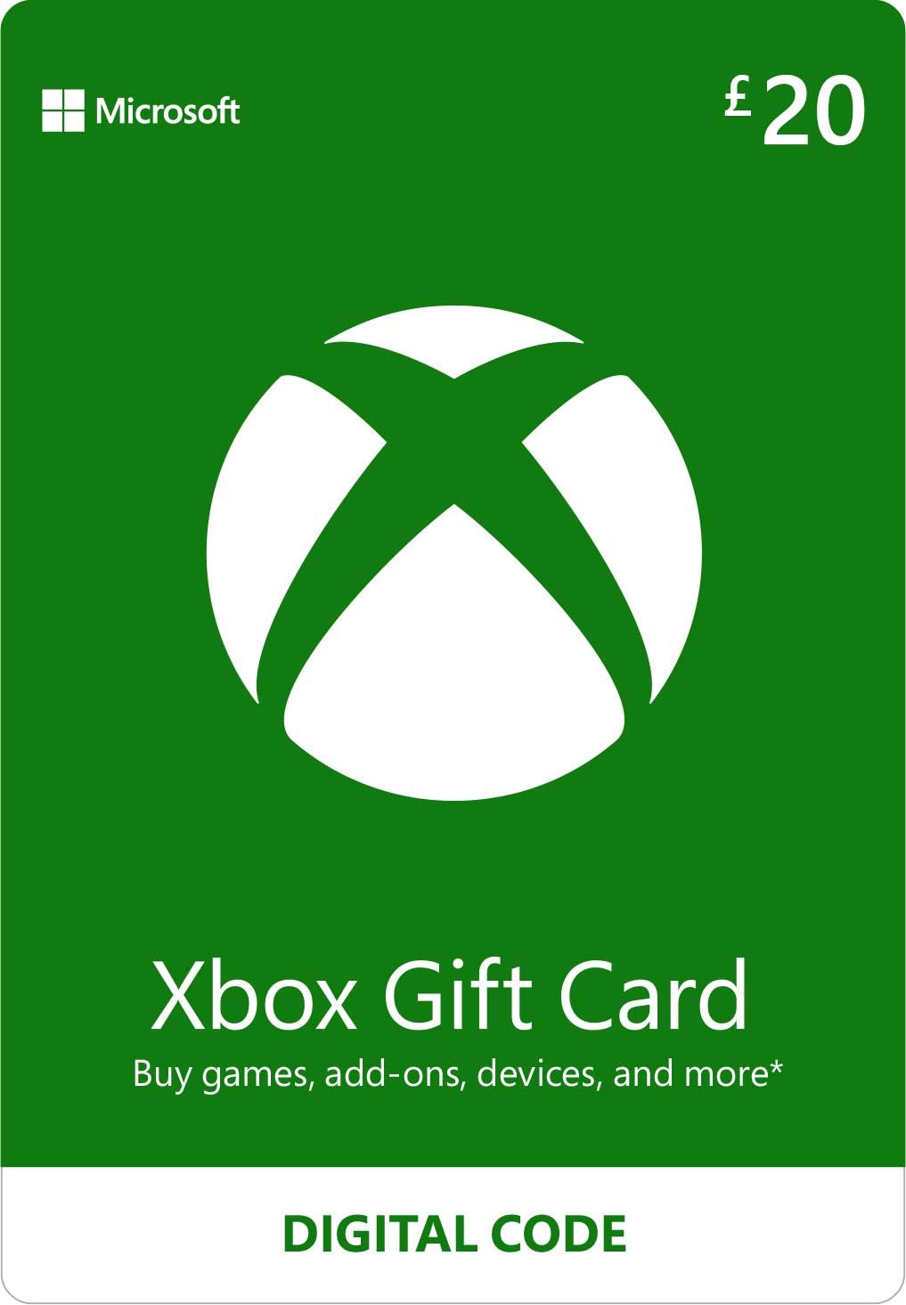 XBOX Gift Card 20 GBP UK [Digital Code]