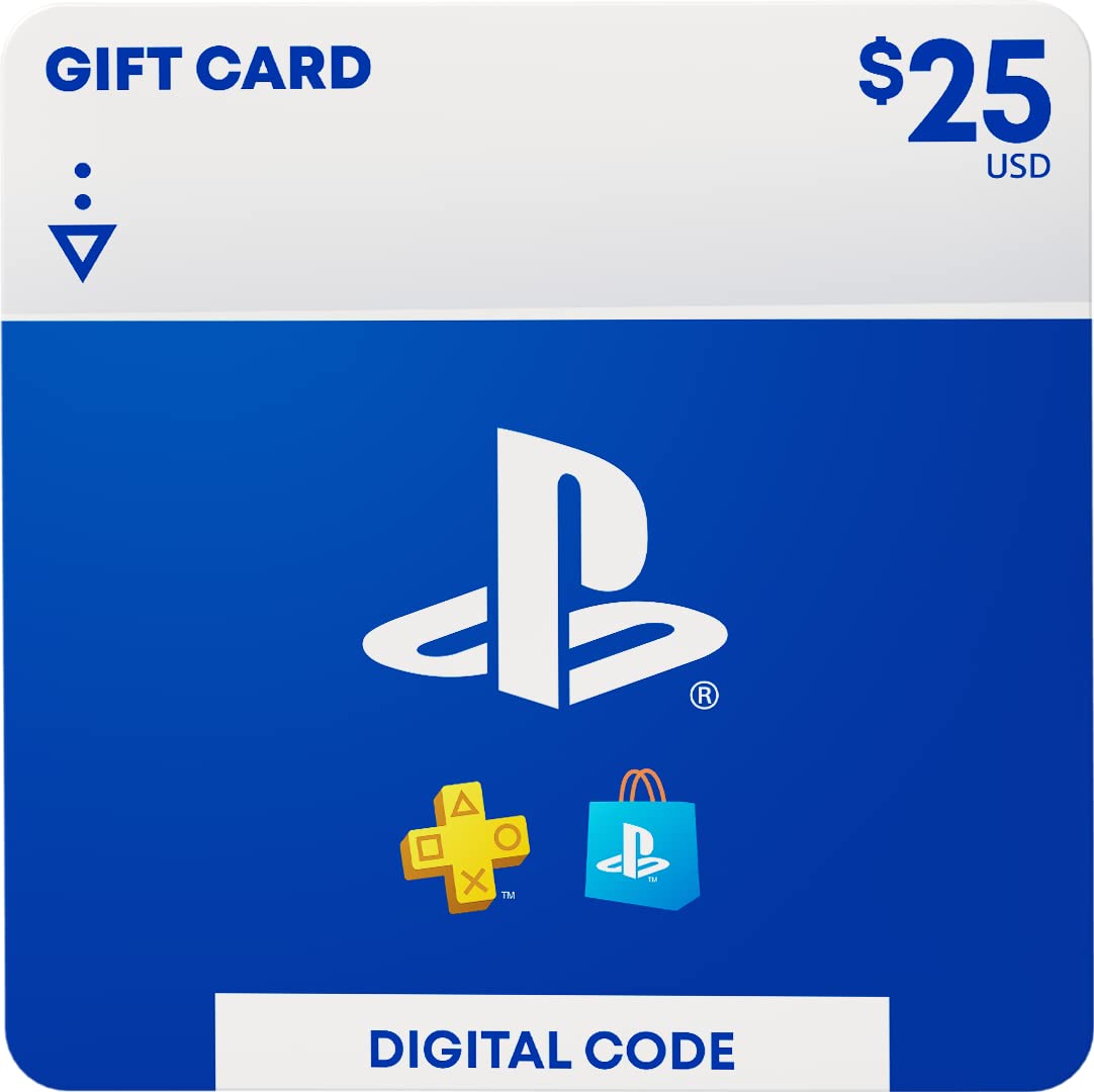 PlayStation Network Gift Card 25 USD PSN USA [Digital Code]