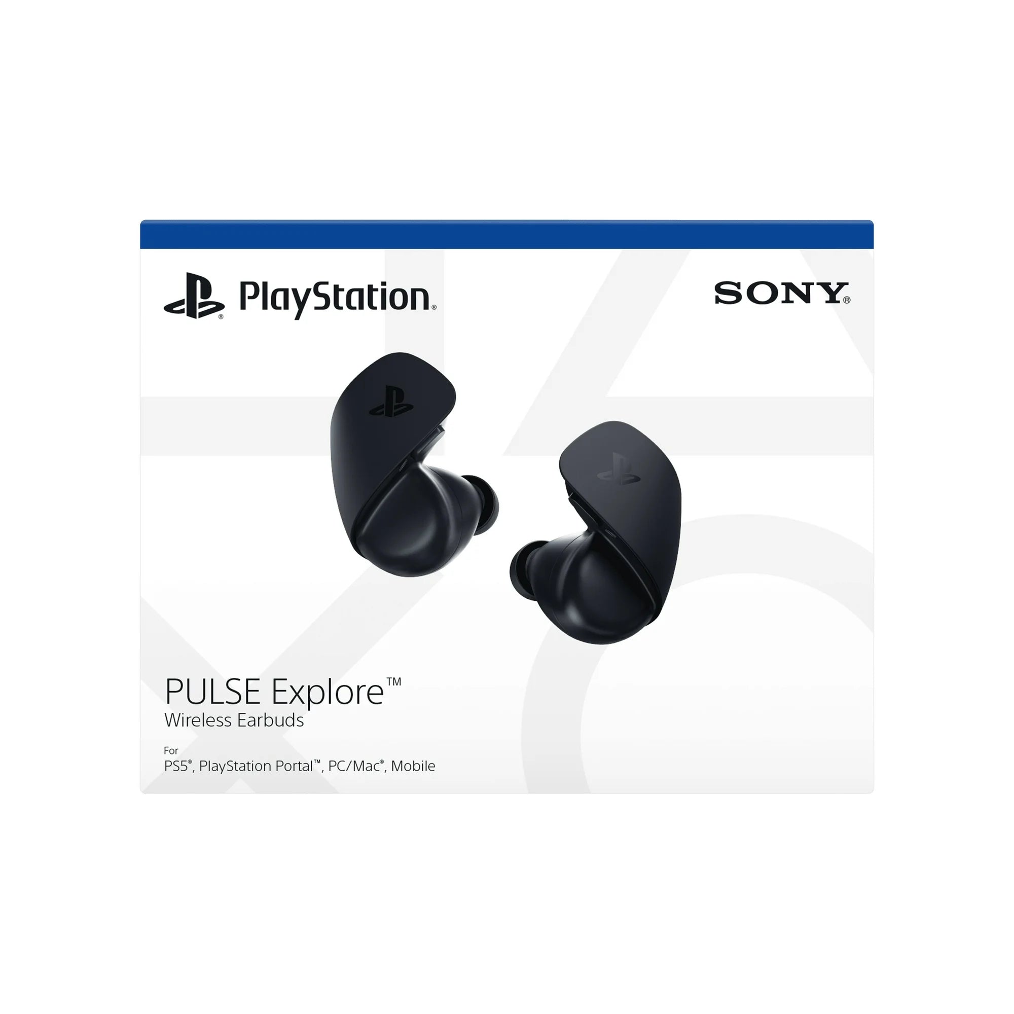 SONY Pulse Explore Midnight Black Bluetooth Gaming Headphones (Black)