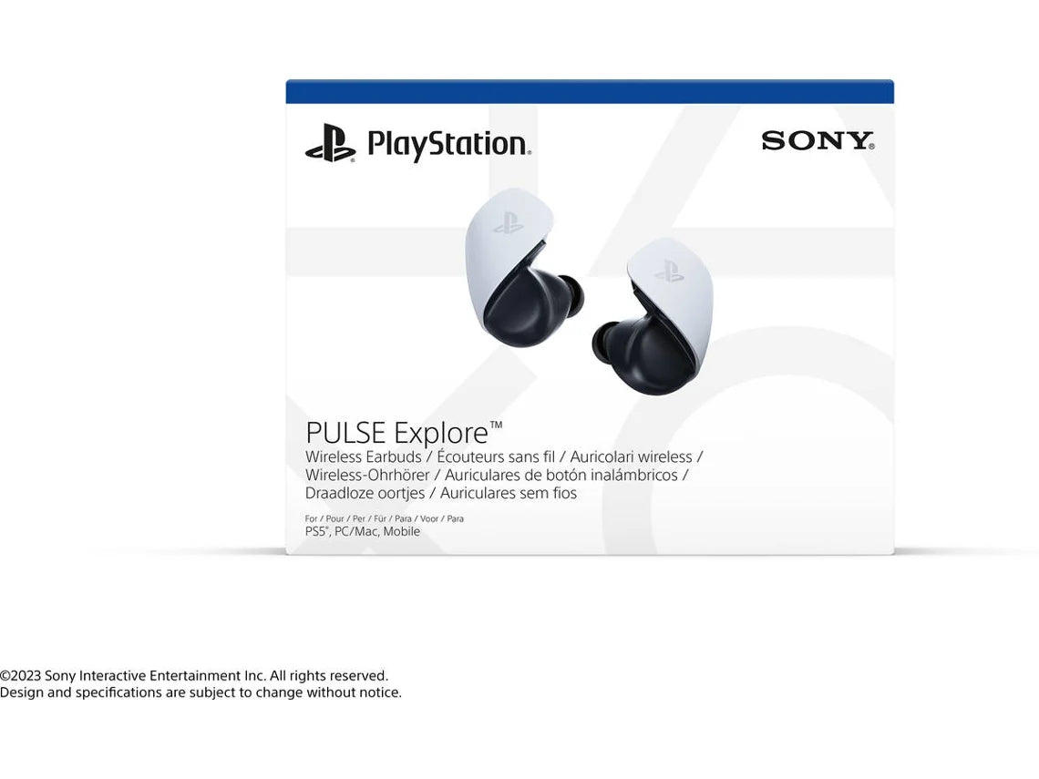 Sony PlayStation Pulse Explore Wireless Headphones White