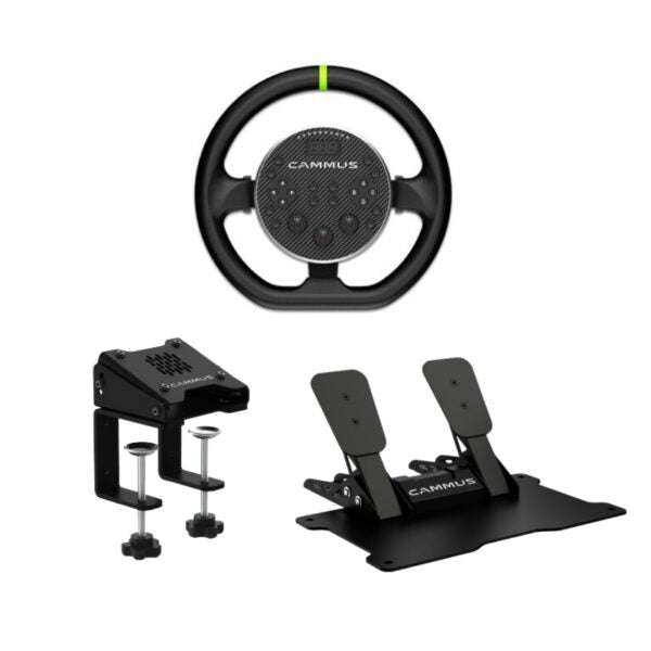 CAMMUS C5 Bundle, PC Gaming Racing Wheel(new)