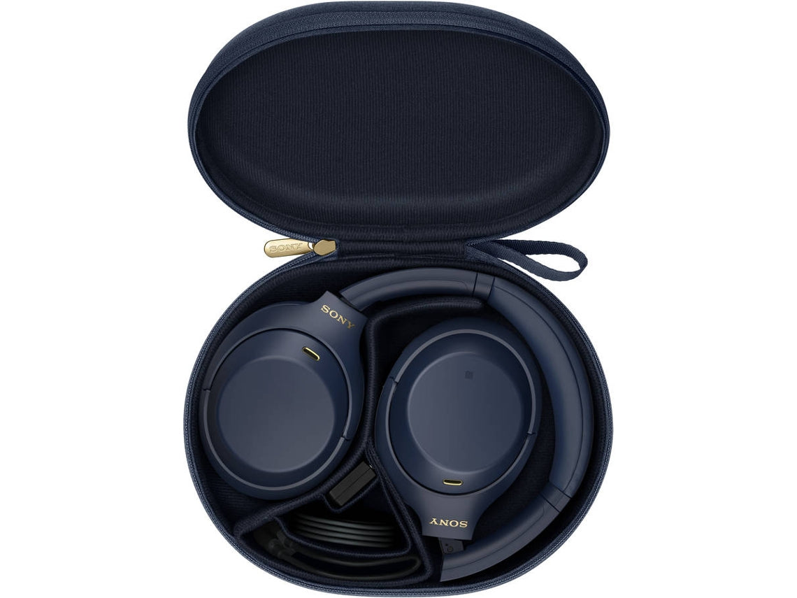 SONY WH 1000XM4 Multipoint Bluetooth Headphones (Over Ear - Microphone - Noise Cancelling)