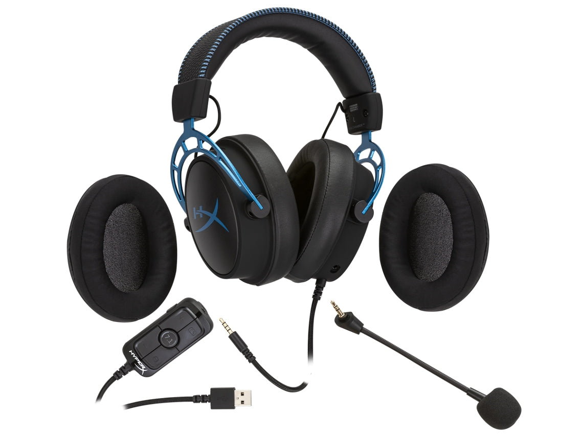 HYPERX Cloud Alpha S Wired Gaming Headset (On Ear - Multiplatform - Black)