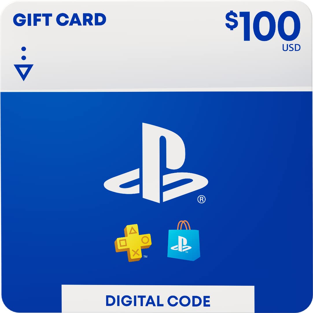 PlayStation Network Gift Card 100 USD PSN USA [Digital Code]