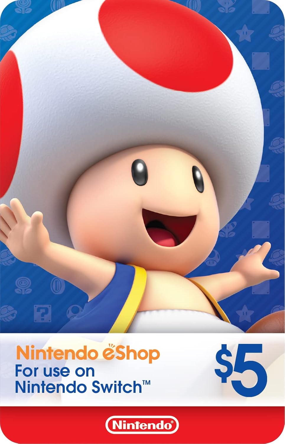 Nintendo eShop 5 USD Gift Card USA [Digital Code]