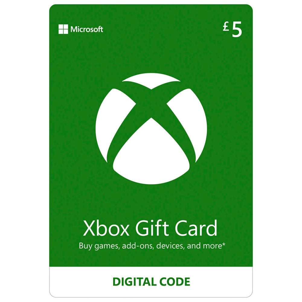 Xbox £5 Gift Card Digital Code