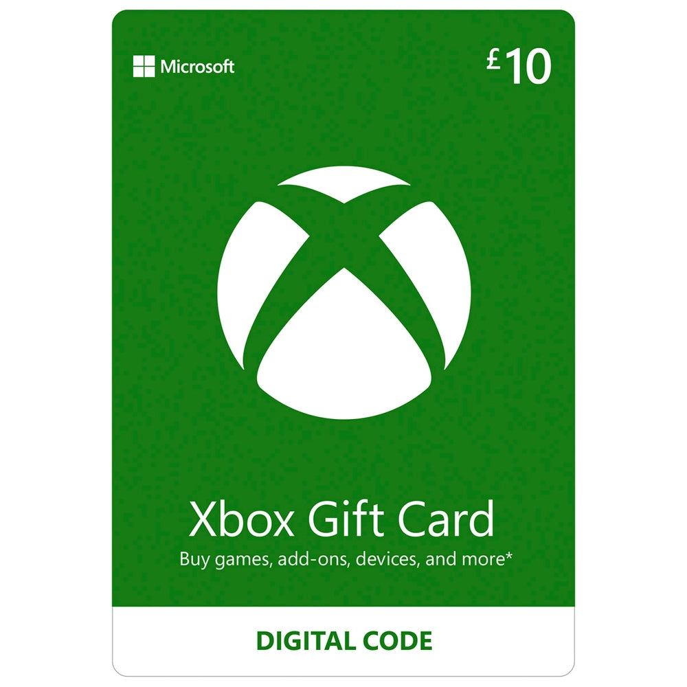 Xbox £10 Gift Card Digital Code