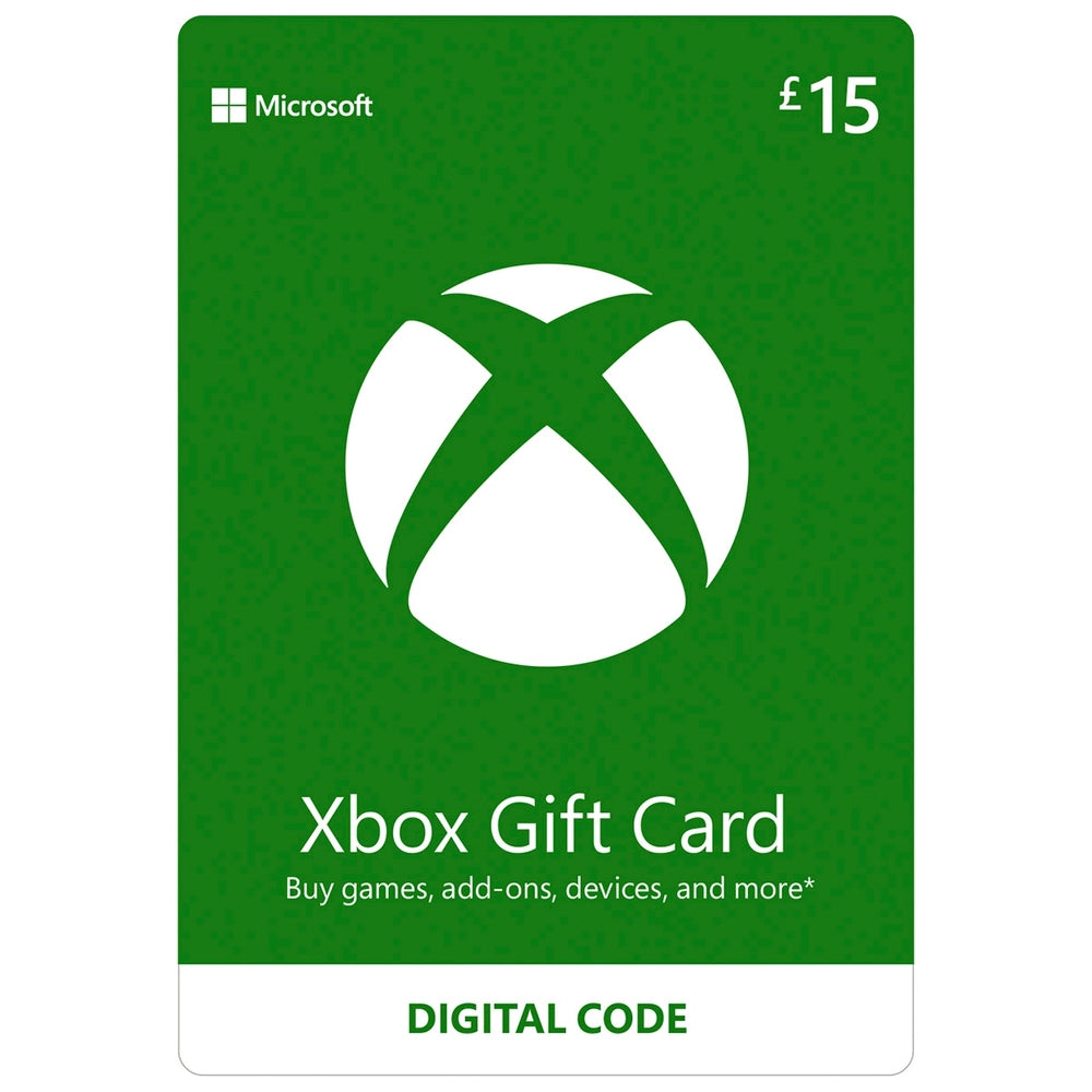 Xbox £15 Gift Card Digital Code