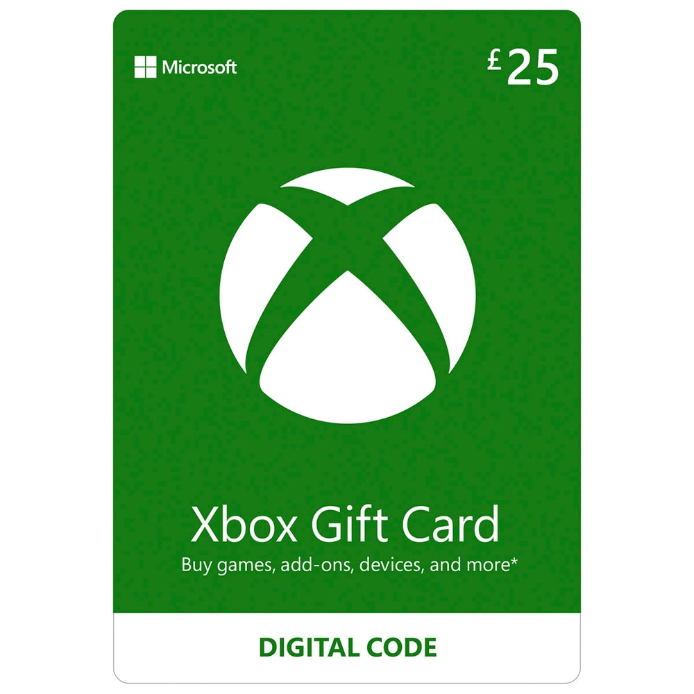 Xbox £25 Gift Card Digital Code