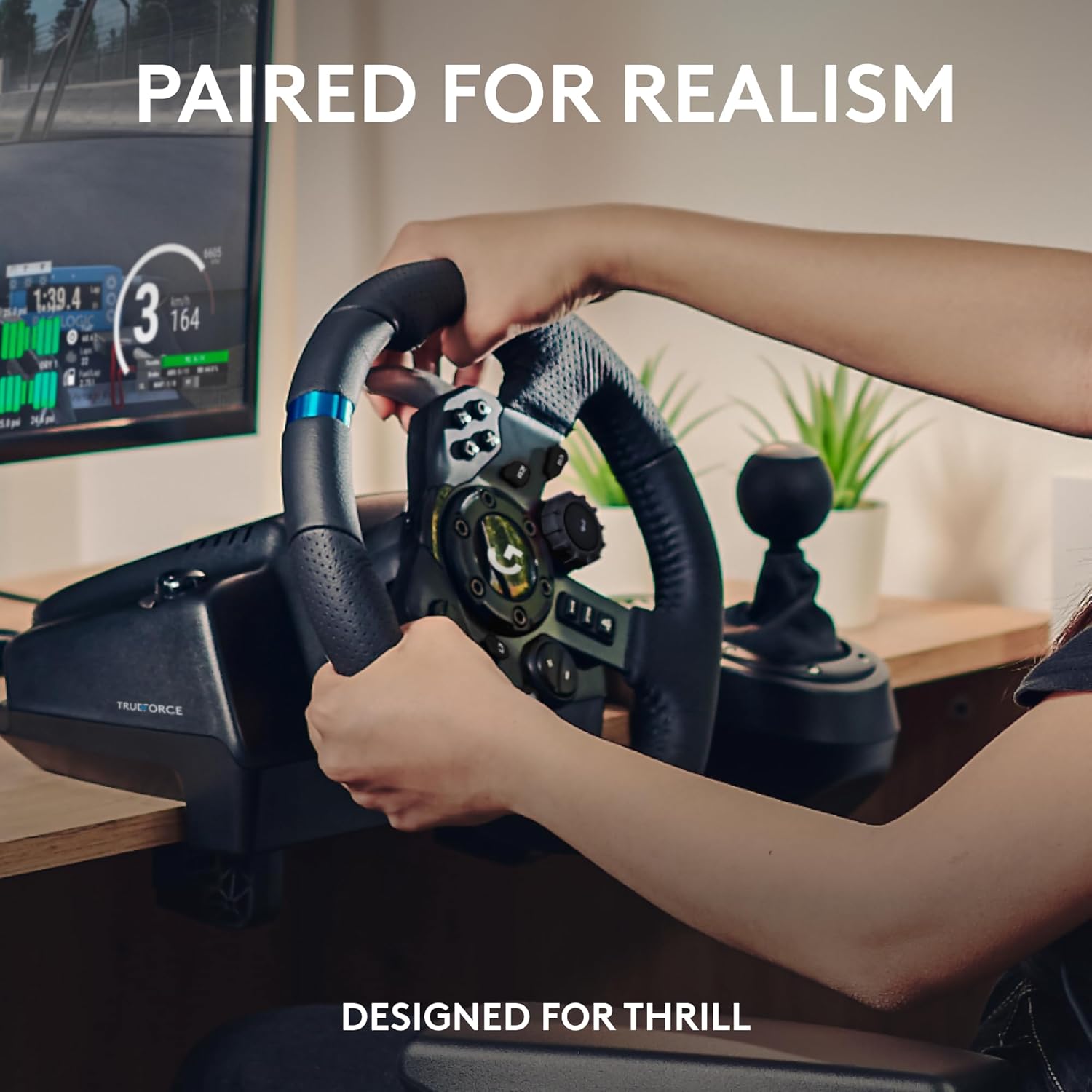 Logitech G923 Steering Wheel for PS5, PS4, PS3 and PC