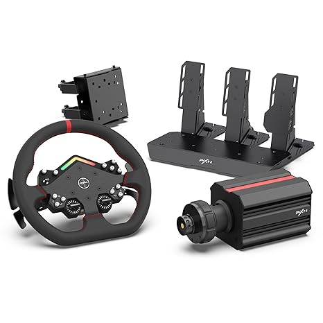PXN V12 Lite Steering Wheel for PC, Xbox One, Xbox Series X/S, PS4