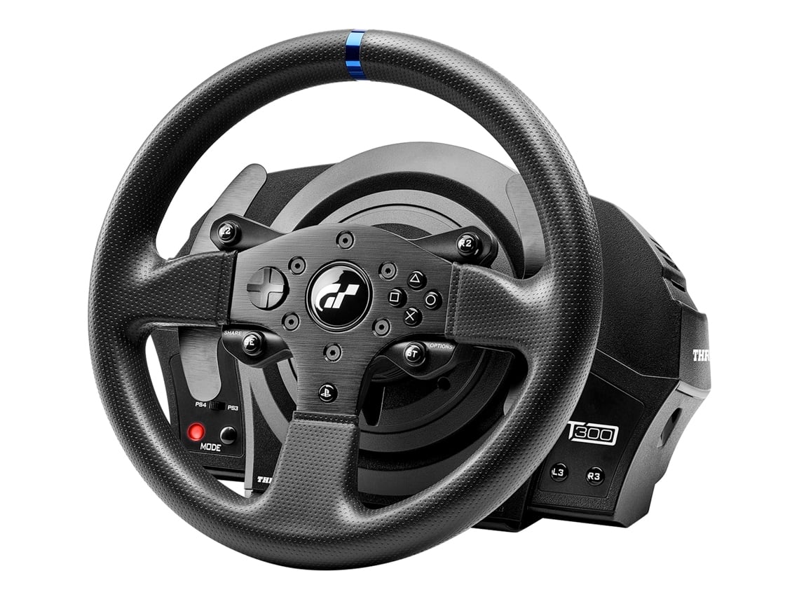 Steering Wheel + Pedals THRUSTMASTER T300 RS GT Edition EU Version (Wireless - PS4 - Black)