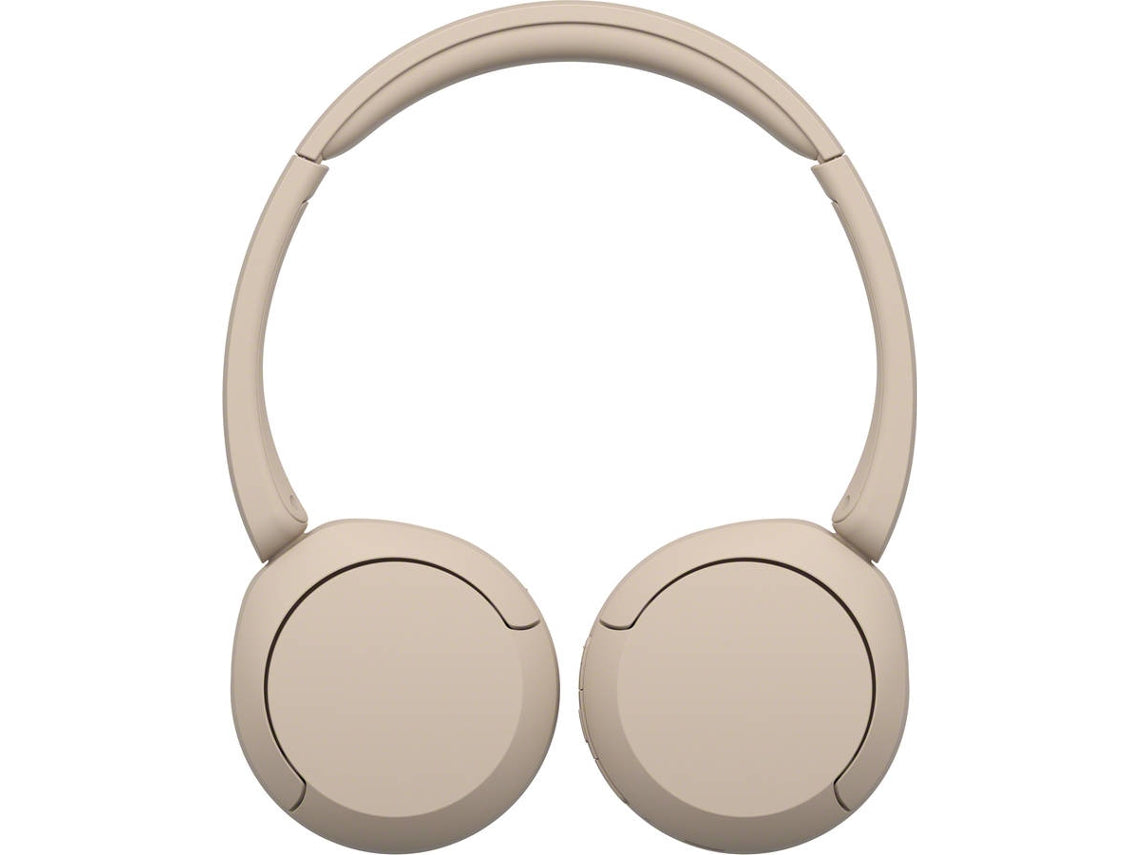 SONY WH CH520 Bluetooth Headphones (On Ear - Microphone - Beige)