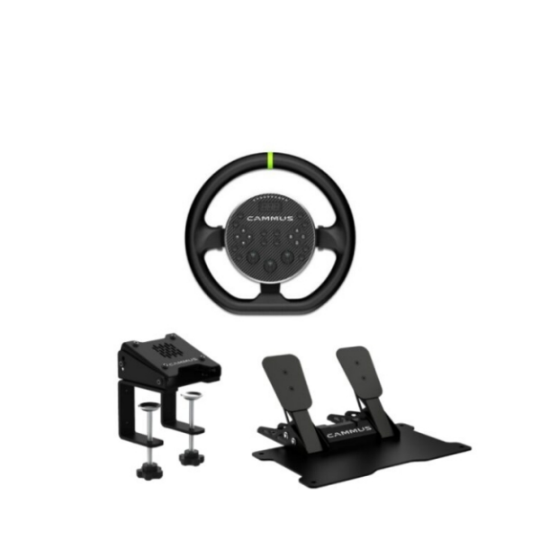 CAMMUS C5 Bundle, PC Gaming Racing Wheel(new)
