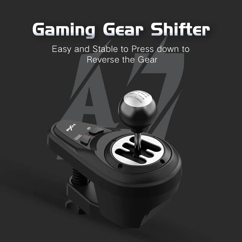 PXN V10 Force Feedback Steering Wheel for PC, Xbox One, Xbox Series X/S, PS4