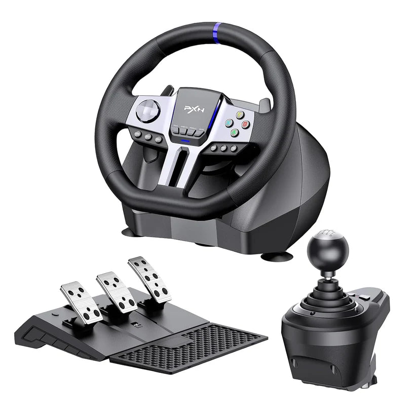 PXN V9 Racing Wheel Gen 2 for PC, Xbox One, Xbox Series X/S, PS4, PS3