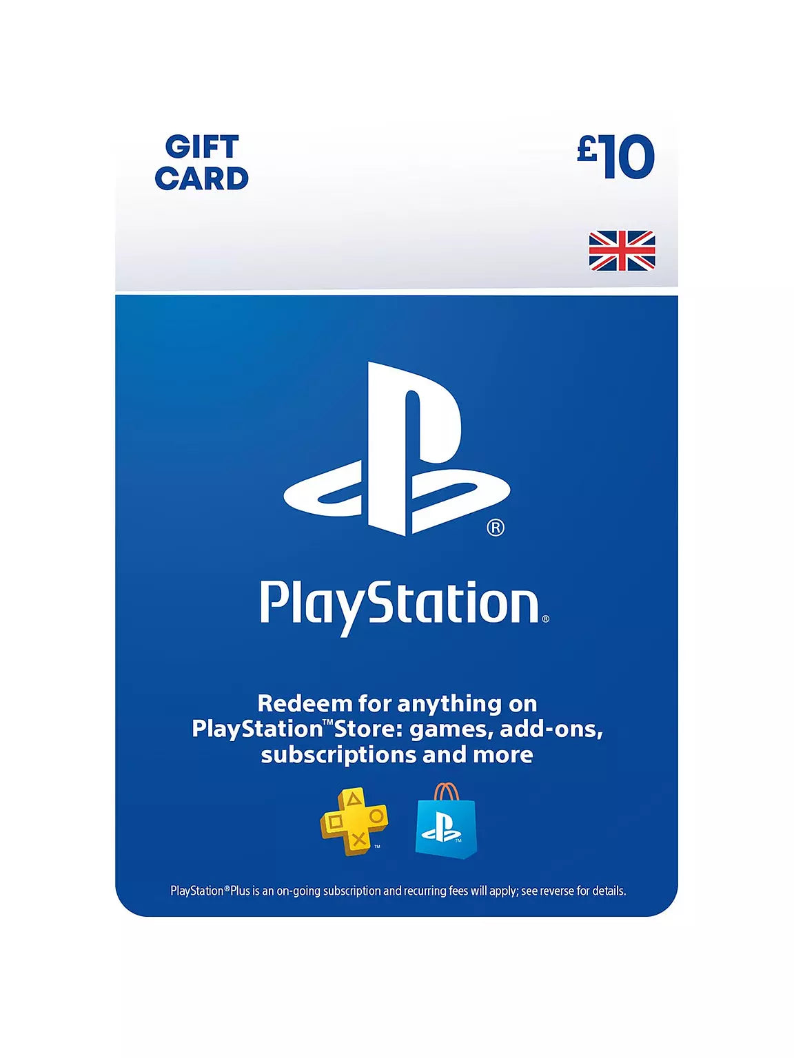 Playstation Store £10 Gift Card (Digital Download)