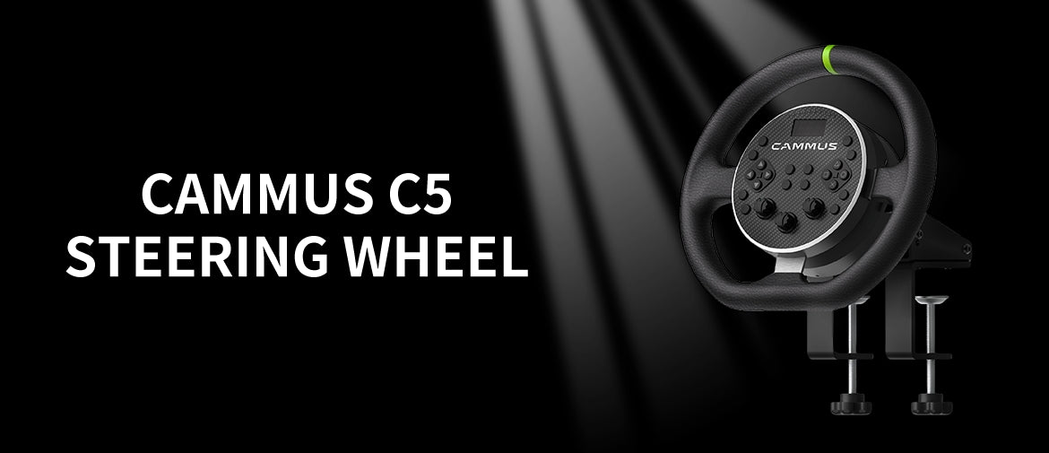 CAMMUS C5 Bundle, PC Gaming Racing Wheel(new)