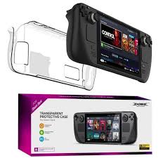 steam deck hard shell clear case bY DOBE