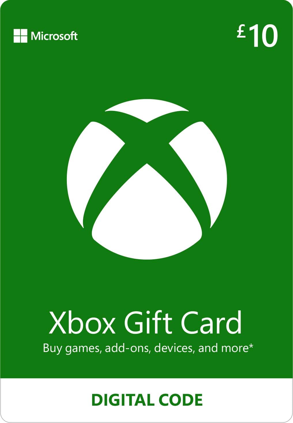 XBOX Gift Card 10 GBP UK [Digital Code]